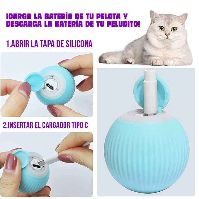 Pelota Interactiva para mascotas